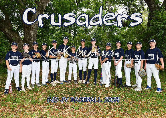 5X7 SJS JV BASEBALL TEAM