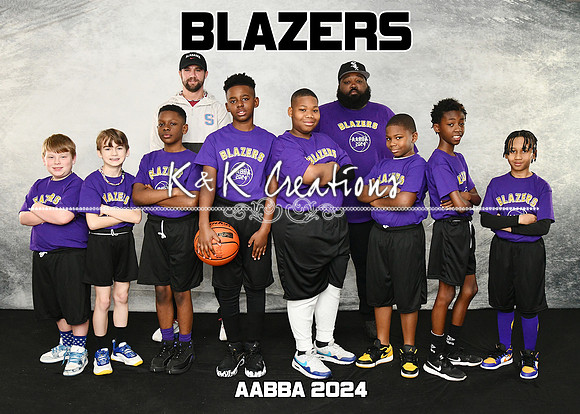 5X7 BLAZERS TEAM