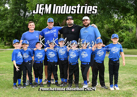 5x7 JM INdustries 6cpB team