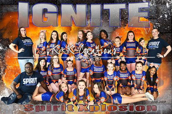 8X12  IGNITE TEAM