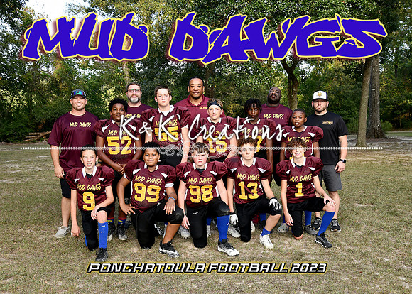 5X7 MUD DAWGS TEAM