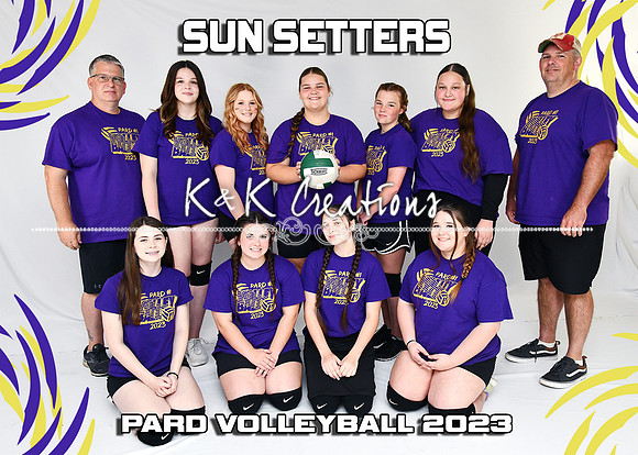 5X7 SUN SETTERS TEAM