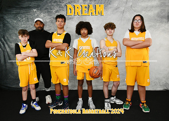 5X7 DREAM TEAM 13-14B
