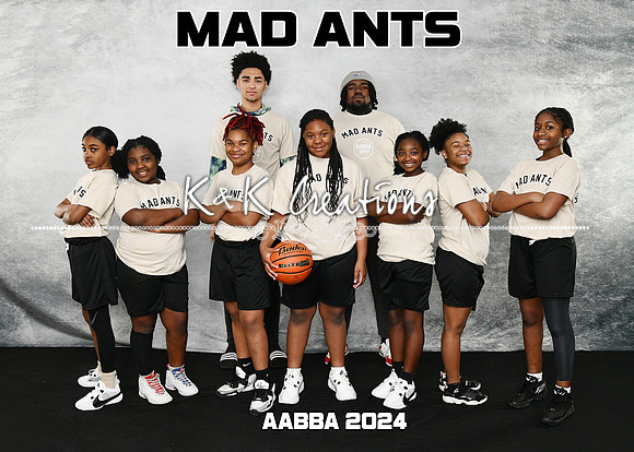 5X7 MAD ANTS TEAM