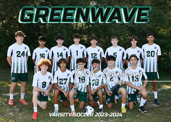 5X7 PHS BOYS VARSITY SOCCER TEAM