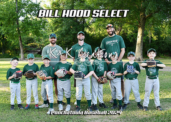 5X7 BILL HOOD SELECT TEAM