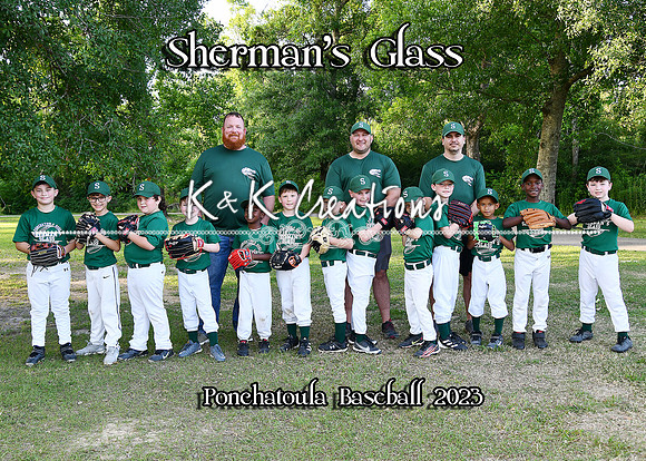 5x7 shermans glass team