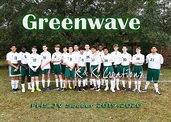 5x7 phs jv soccer team boys