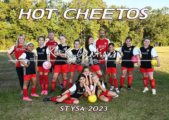 5x7 hot cheetos team