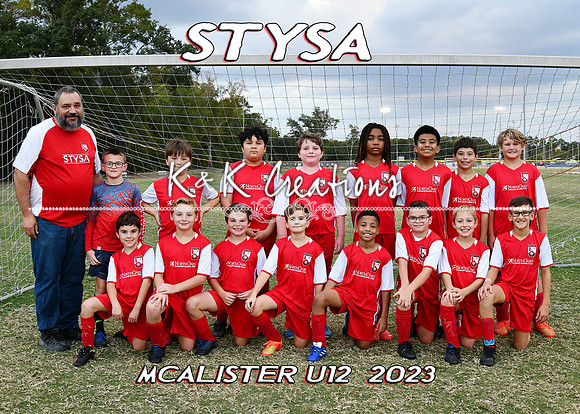 5X7 MCALISTER 12U TEAM