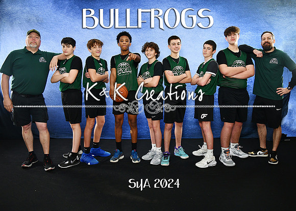 5X7 BULLFROGS TEAM