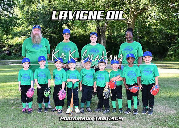 5X7 LAVIGNE OIL TEAM