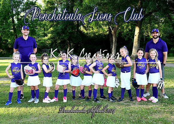 5x7 6cpg ponchy lions club team