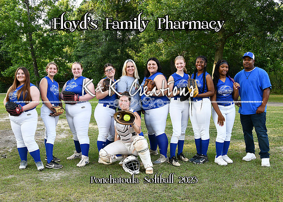 5x7floyds family pharmacy team