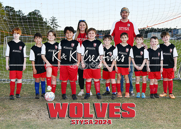 5X7 STYSA WOLVES TEAM