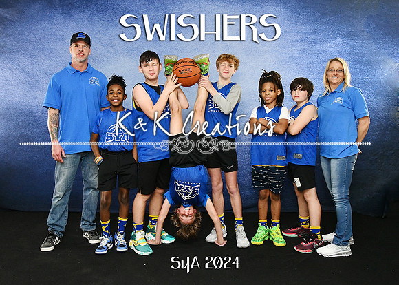 5X7 SWISHERS TEAM