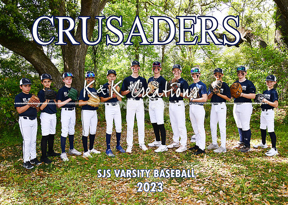5X7 SJS VARSITY BASEBALL TEAM