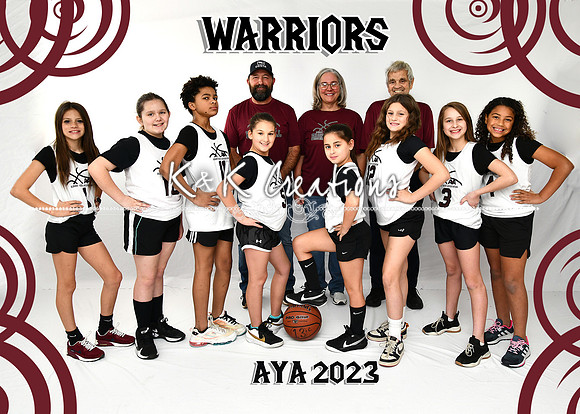 5X7 WARRIORS G9-10 LAURA