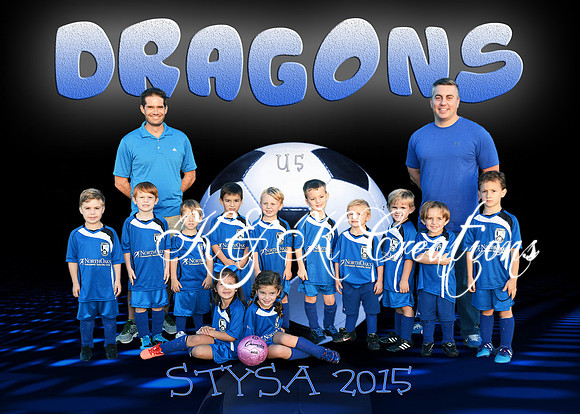 5X7 TEAM DRAGONS U5 STYSA