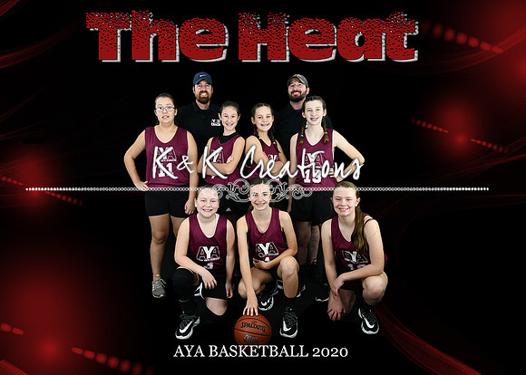 5X7 GIRLS 11-13 TEAM 1 THE HEAT