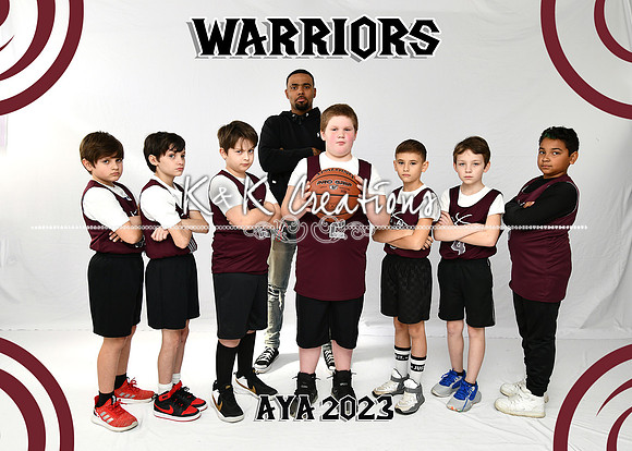 5X7 WARRIORS B9-10 SEAN TEAM