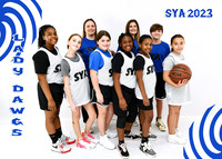 5x7 lady dawgs bliss team sya