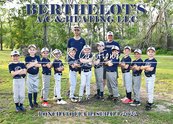 5X7 7 8 BERTHELOTS TEAM