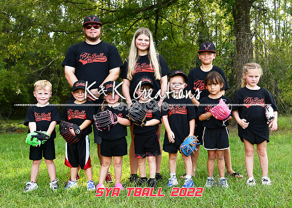 5X7 BLACK TEAM