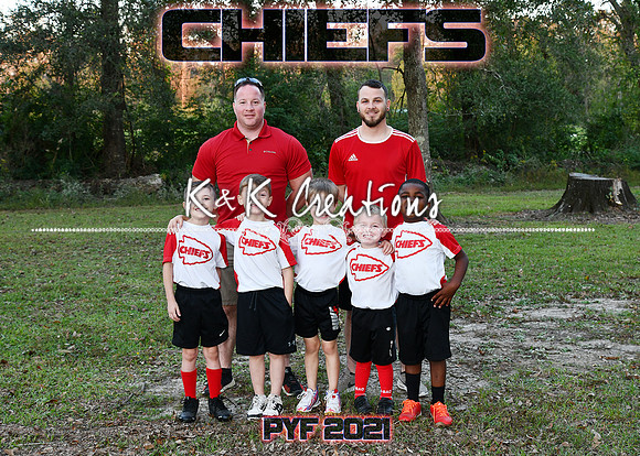 5X7 FLAG CHIEFS FOOTBALL TEAM