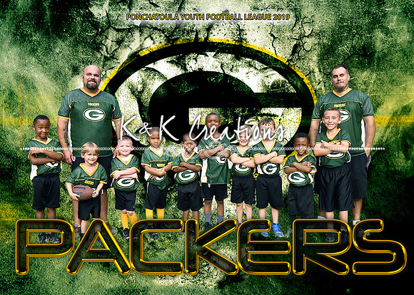 5X7 PACKERS FLAG FOOTBALL TEAM