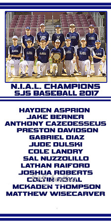 SJS BASEBALL  NIAL BANNER 2017