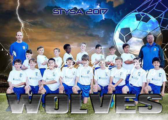 5X7 STYSA 12U HARRELSON WOLVES