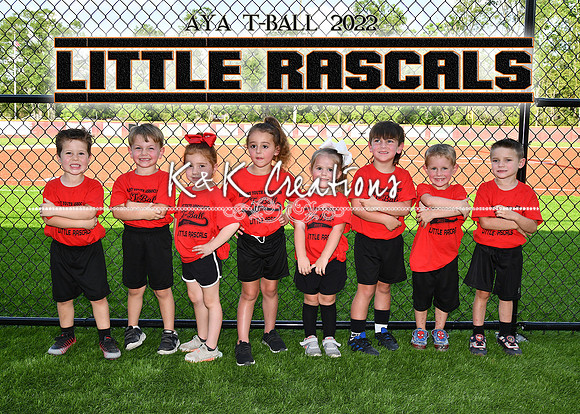 5X7 LITTLE RASCALS TEAM