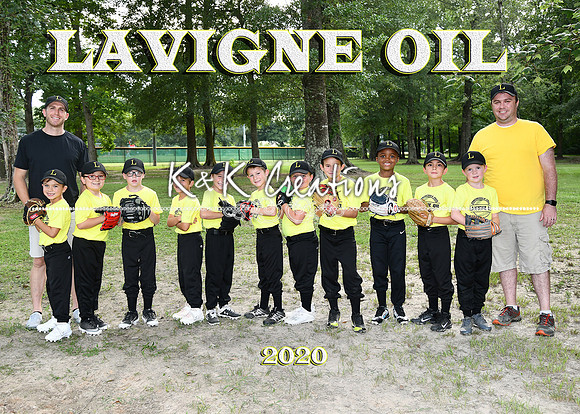 5X7 7-8 BOYS LAVIGNE OIL TEAM