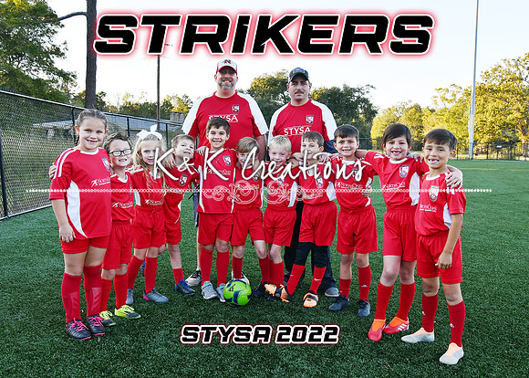 5X7 STRIKERS RANDY DOW TEAM