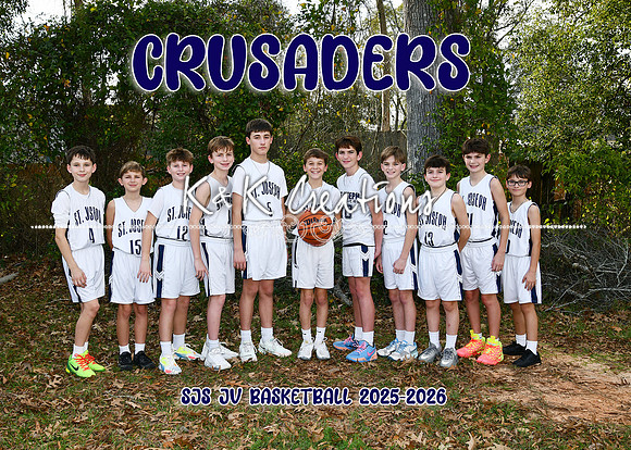 5X7 SJS JV BASKETBALL BOYS TEAM