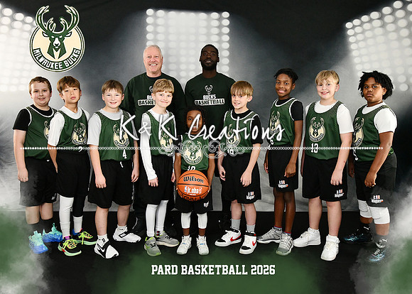 5X7 9-10 BOYS BUCKS TEAM