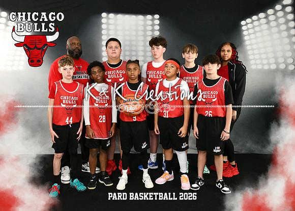 5X7 11-12 BOYS BULLS TEAM
