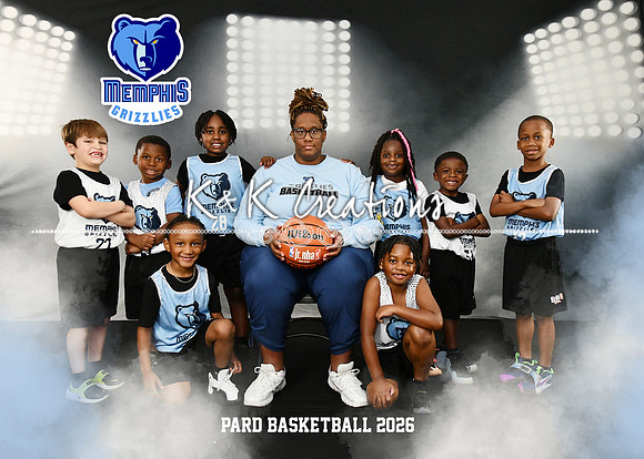 5X7 5-6 COED GRIZZLIES TEAM