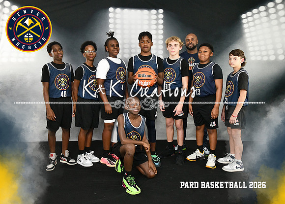 5X7 11-12 BOYS NUGGETS TEAM