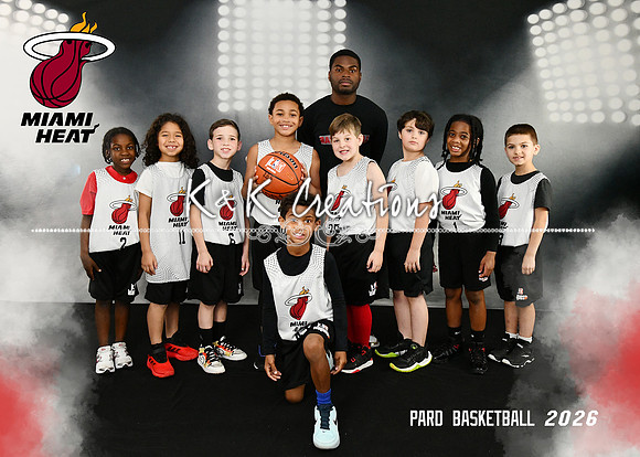 5X7 BOYS HEAT TEAM