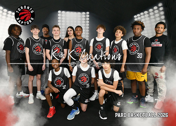 5X7 13-14 BOYS RAPTORS TEAM