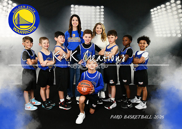 5X7 7-8 BOYS WARRIORS TEAM