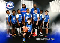5X7 9-10 BOYS 76ERS TEAM