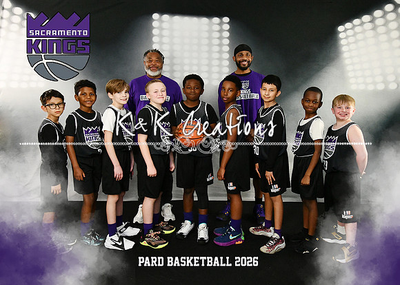 5X7 9-10 BOYS KINGS TEAM