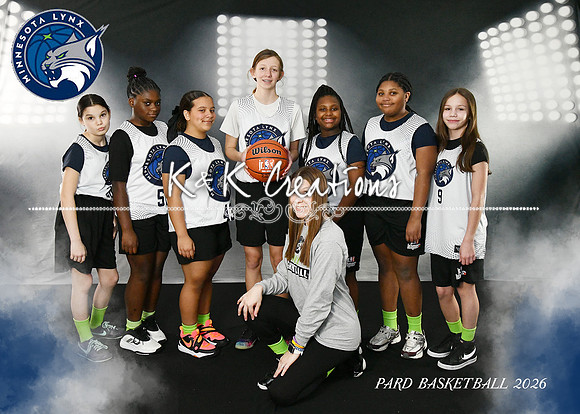 5X7 11-14 GIRLS LYNX TEAM