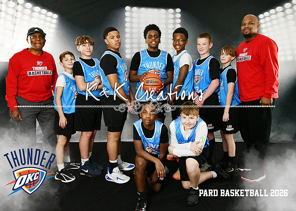 5X7 11-12 BOYS THUNDER TEAM
