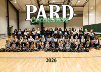5x7 pard cheerleaders team