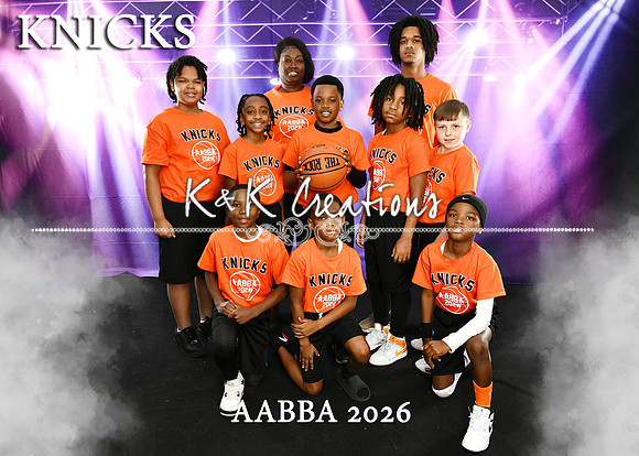 5X7 KNICKS TEAM
