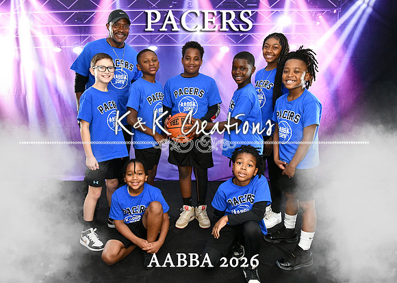 5X7 PACERS TEAM